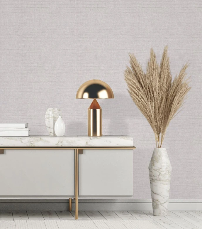 Vliestapete Uni Modern in Beige  