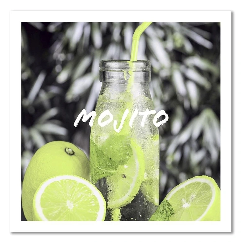 Leinwandbild, Mojito Drink 