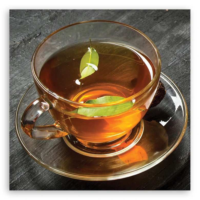Leinwandbild, Eine Tasse Tee 