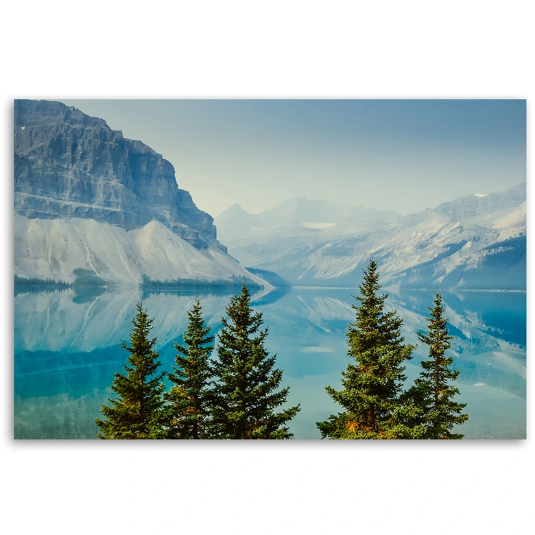 Leinwandbild, Berge See Natur 