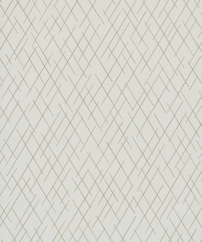 Vliestapete mit geometrischen Rauten beige Grafisch 