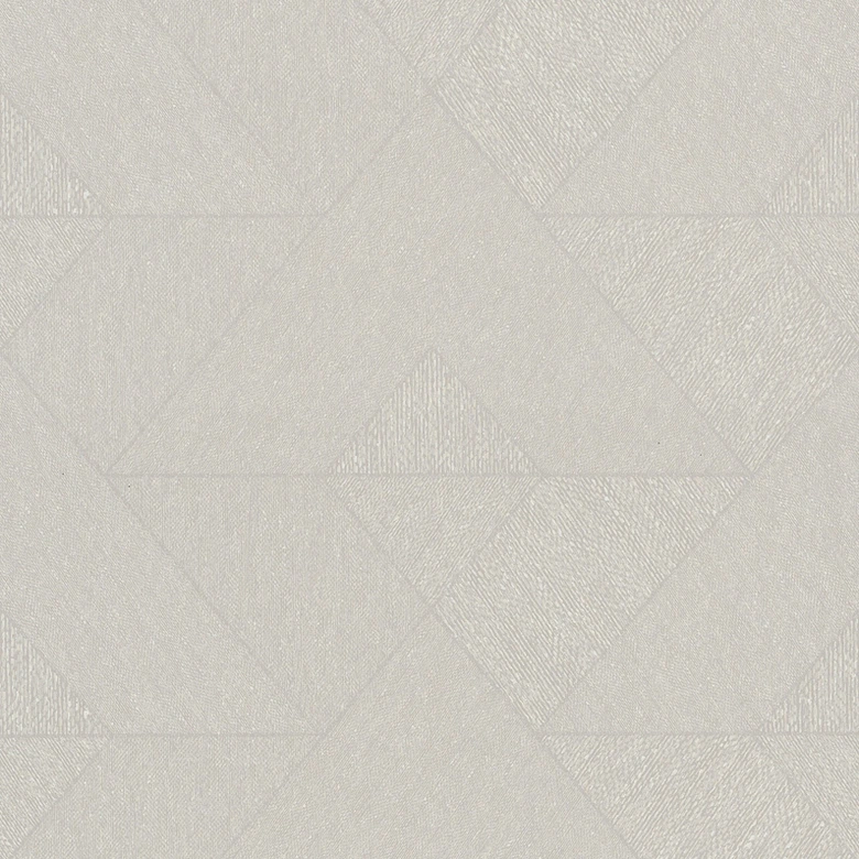 Vliestapete Dreiecke, Geometrisch Grafisch Geometrisch in Beige 