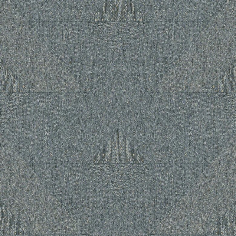 Papier peint intissé triangles, géométriques graphique géométrique en noir 