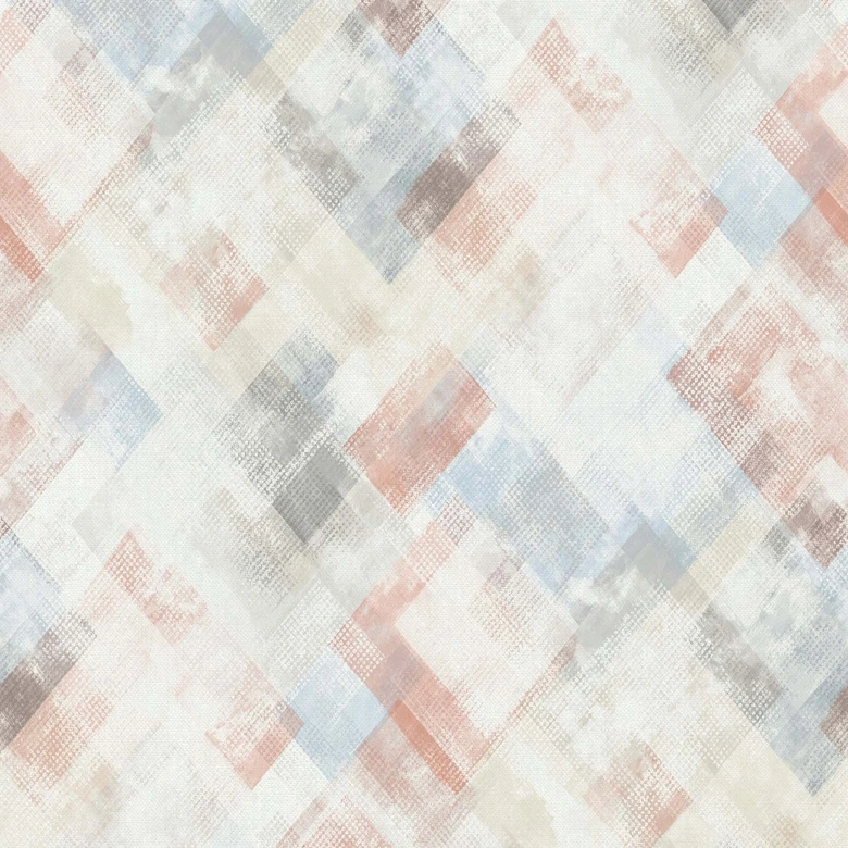 Vliestapete Streifen Grafisch Geometrisch matt in Blau Beige 