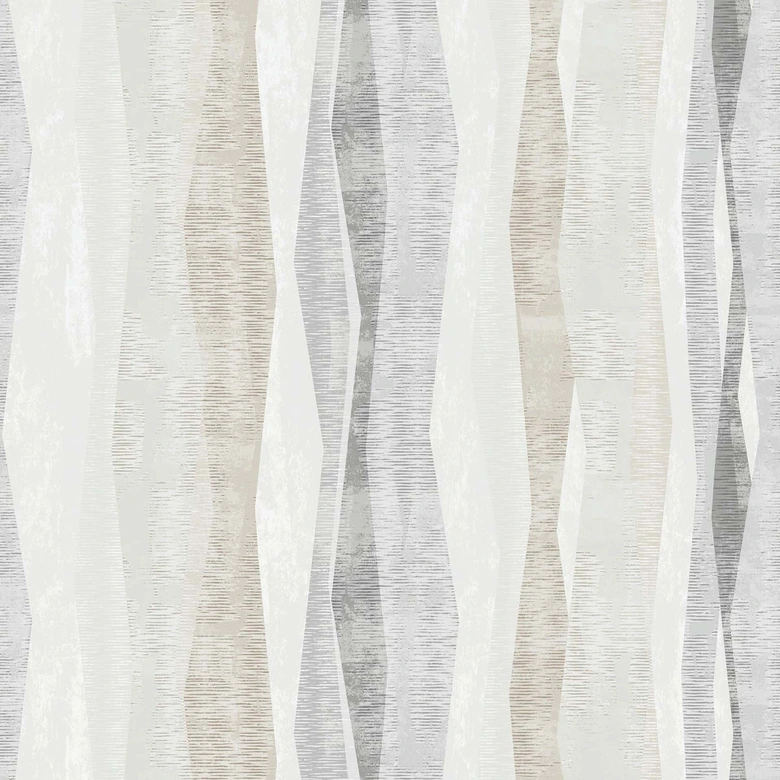 Vliestapete Streifen Grafisch Modern matt in Grau 