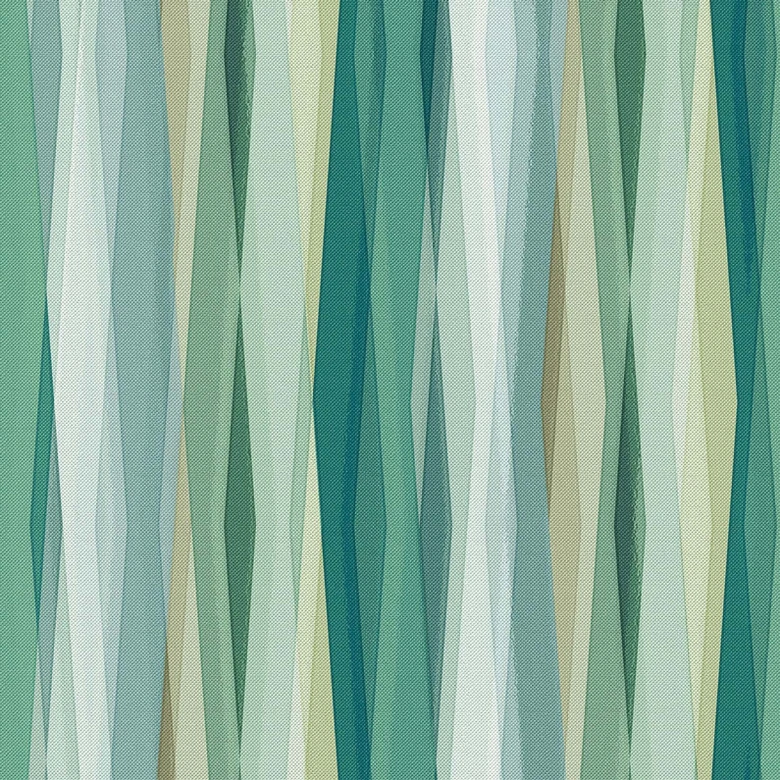 Tapeta z włókniny Stripes Stripes Modern, Kids matowa w kolorze zielonym 