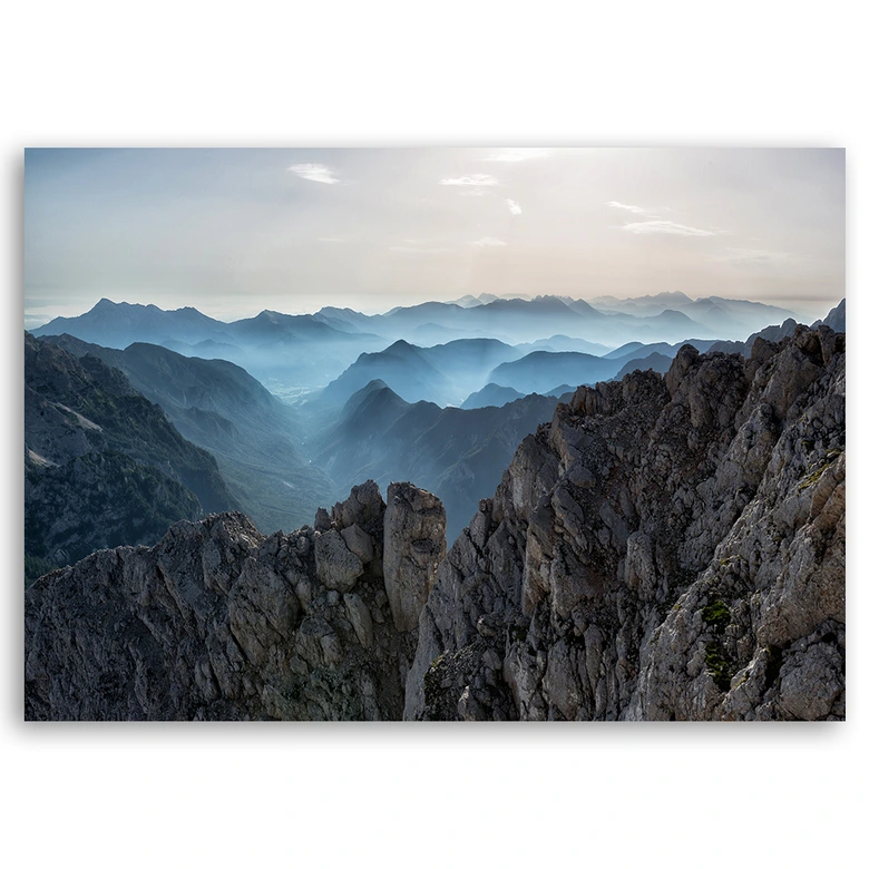Leinwandbild, Natur Landschaft Gebirge 