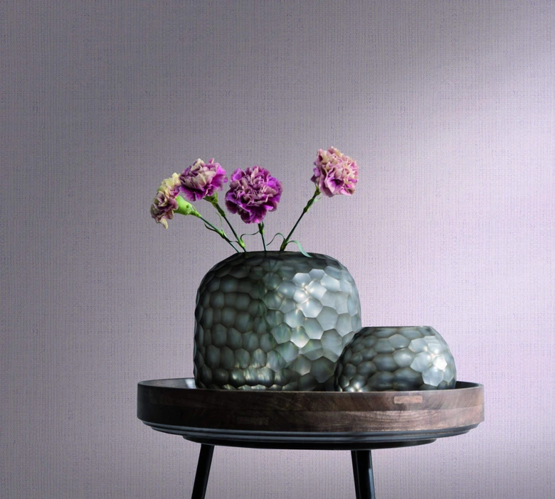 Vliestapete Struktur Modern in Rosa-Braun  