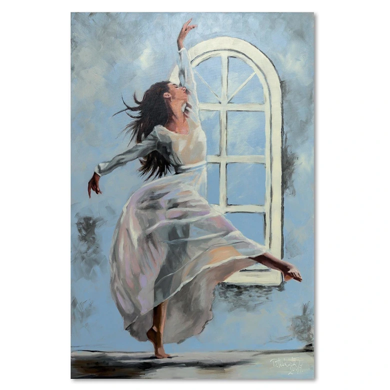Leinwandbild, Ballerina Tänzerin 