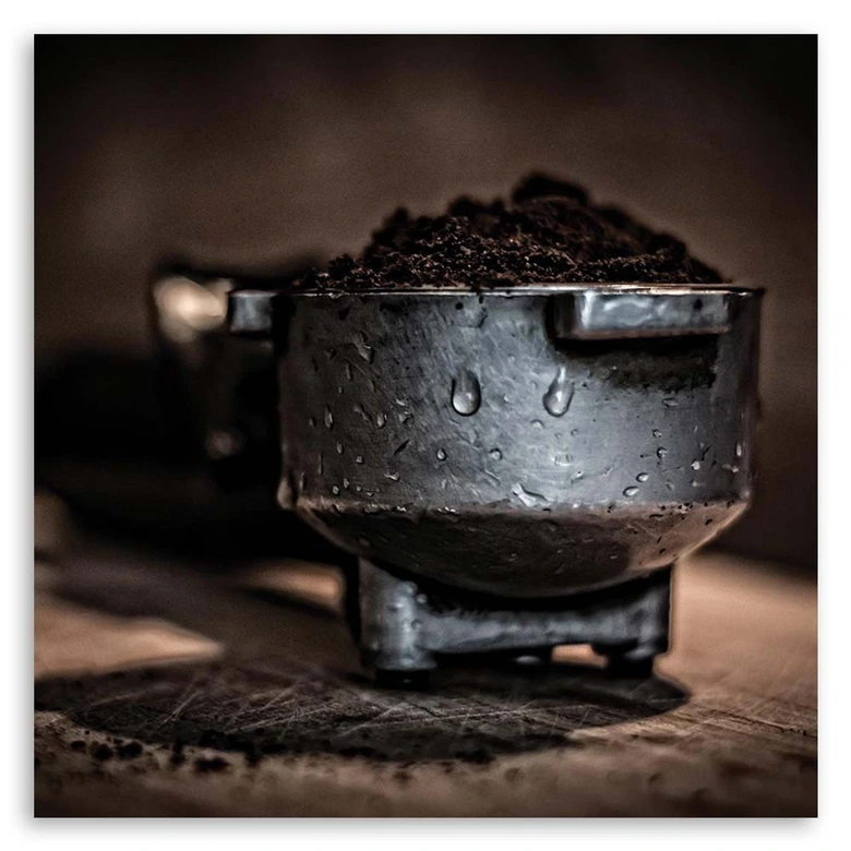 Canvasbillede, Malet kaffe 