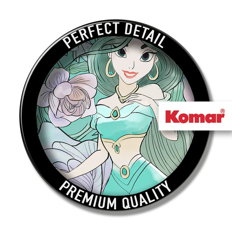 zelfklevend vlies behang - Jasmin Elegant MInt - 125 x 125 cm 