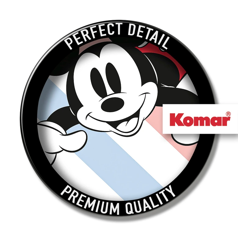 Selbstklebende Vlies Fototapete - Mickey Hang in There - 125 x 125 cm 