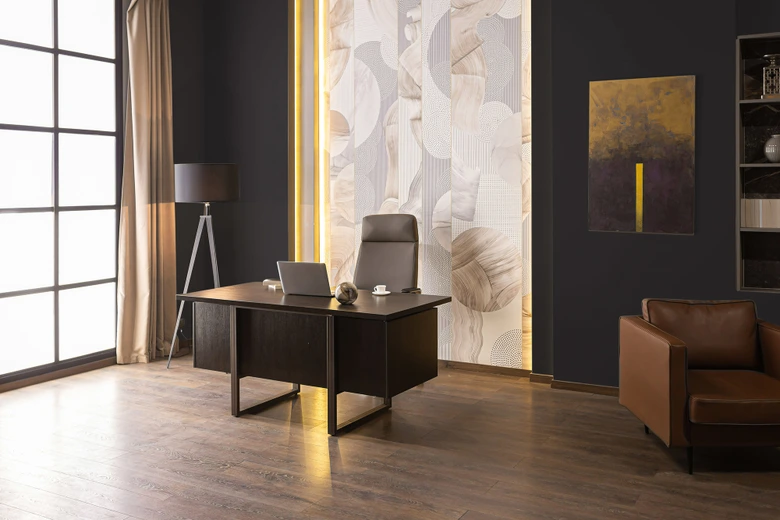 Peinture murale premium noir - PURO c1000 noir profond 