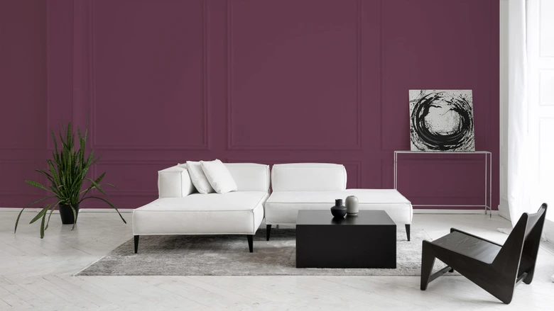 Premium muurverf violet - PURO c2012 lieflijk roze 