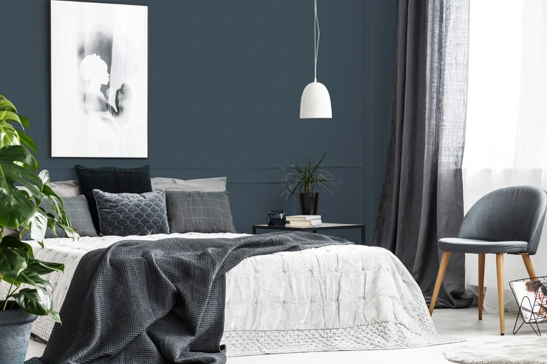Peinture murale premium bleu - PURO c3013 essence bleuâtre 