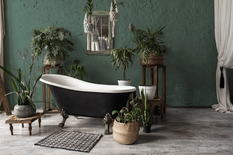 Premium väggfärg grön - Täckmatt väggfärg för interiör - PURO c4010 smaragdgrön 