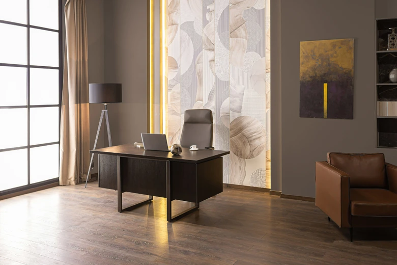 Peinture murale premium marron - PURO c7002 taupe calme 