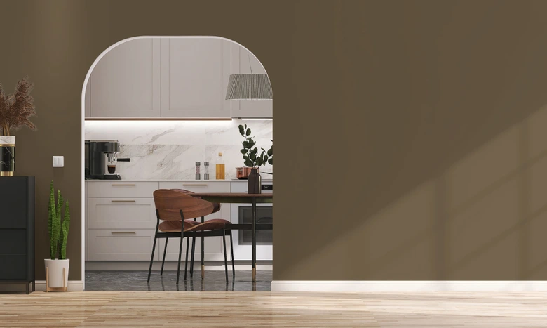 Premium vægmaling brun - PURO c7013 mellow brown 