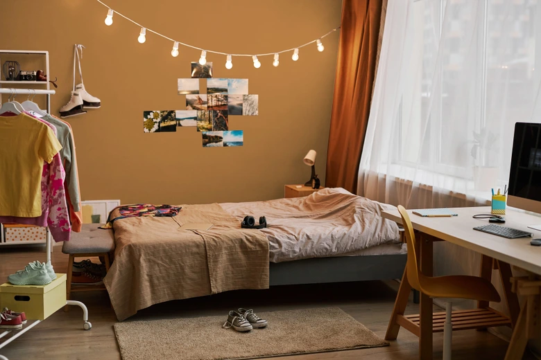 Peinture murale premium orange - PURO c8014 safran lisse 