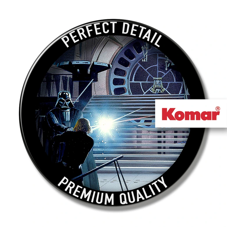 Vlies Fototapete - Star Wars Classic RMQ Duell Throneroom - 500 x 250 cm 