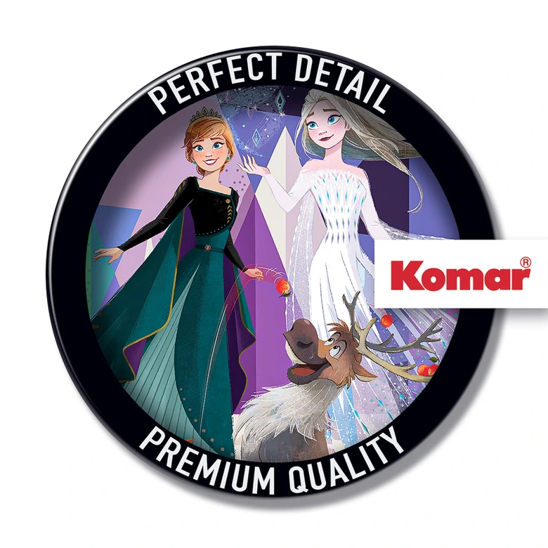 Carta da parati in tessuto non tessuto - Frozen Abstract Arendelle - 200 x 280 cm 