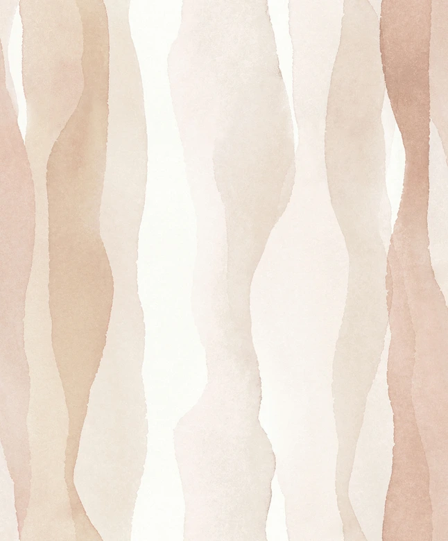 Vliestapete in Beige Abstrakte Streifenoptik Grafisch Modern  