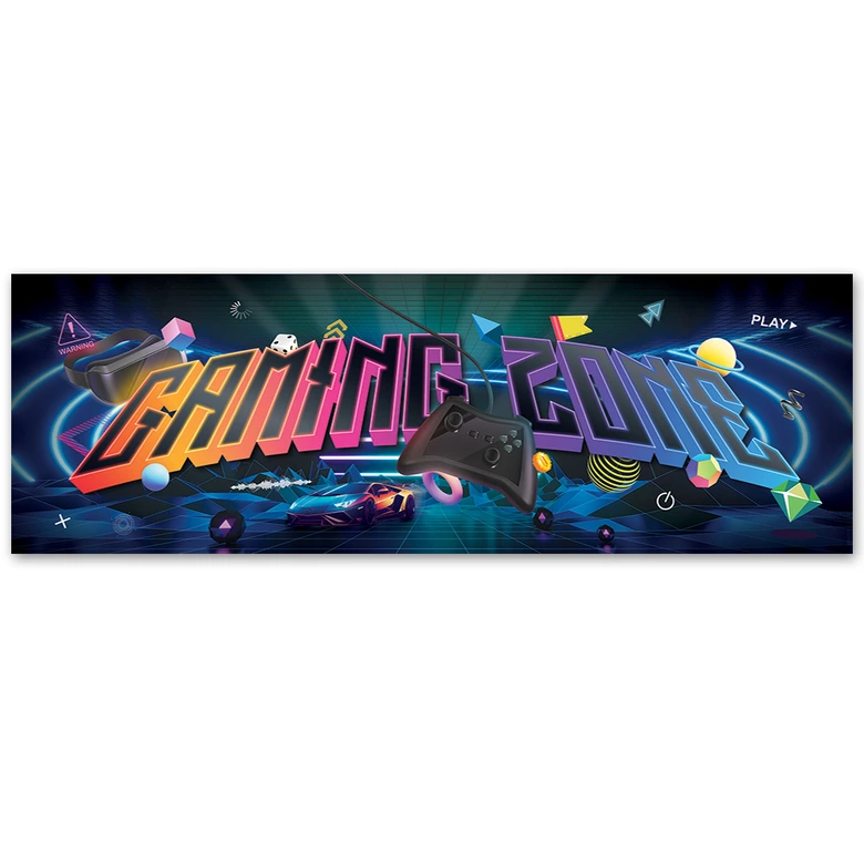 Leinwandbild, Gaming Zone Spiele 