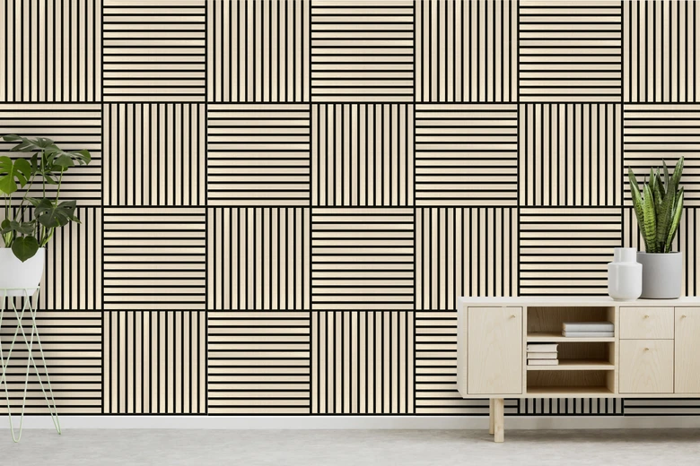 Wandpaneel Jangal Modular Wall Akustikpaneel Furnier - Letea Oak 