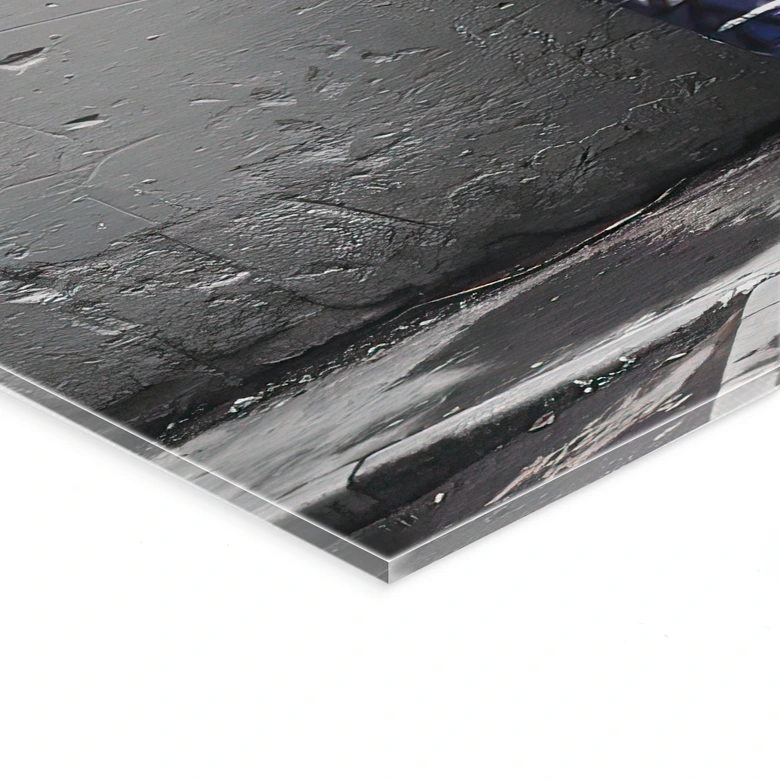 Tableau sur verre acrylique Banksy - Life is short 