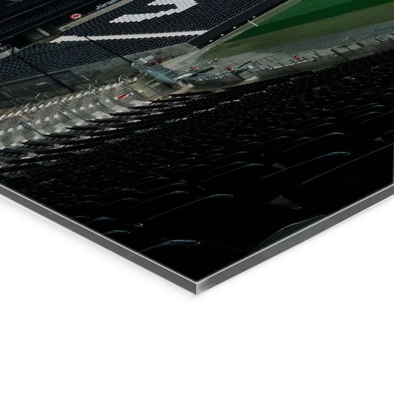 Acrylglasbild Eintracht Frankfurt - Stadion Fan-Kurve 
