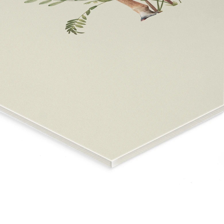 Acrylglasbild Florale Giraffe - Frida Floral Studio 