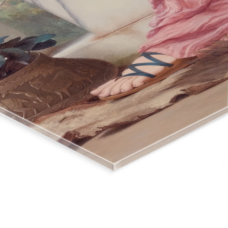 Acrylglasbild Just Chillin - Inspiriert von John William Godward 