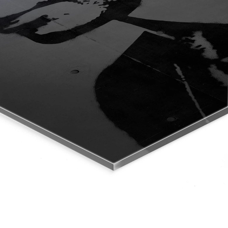 Acrylglasbild Karl Lagerfeld - Mielu 
