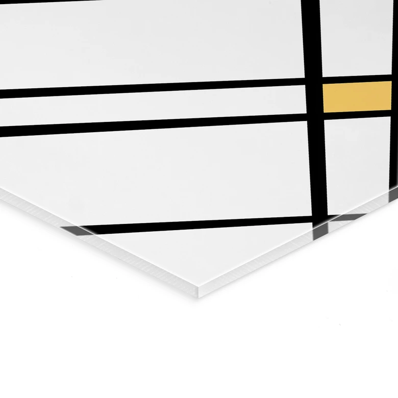 Acrylglasbild Retro Bauhaus Ausstellung 1923 - Retrodrome 