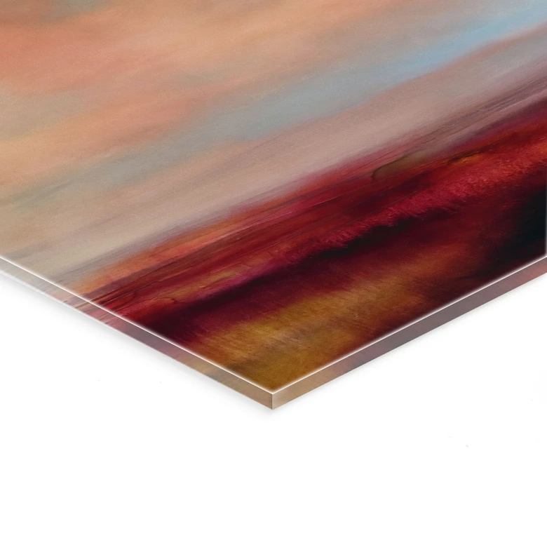 Acrylglas Lichtgevend veld in het zonlicht - Schmucker 
