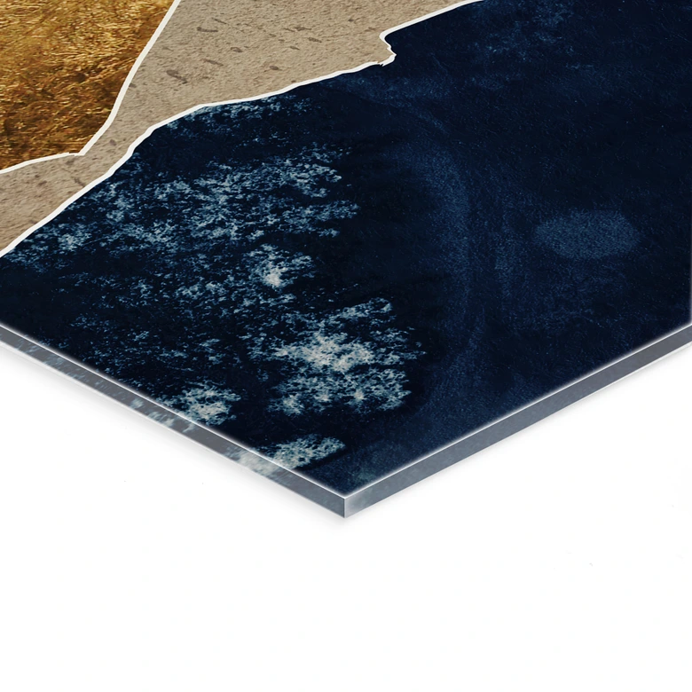 Tableau sur verre acrylique Ciel étoilé en hiver - SpaceFrog Designs 