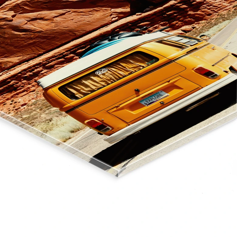 Acrylglasbild Roadtrip - Reise zum Mond - Taudalpoi 