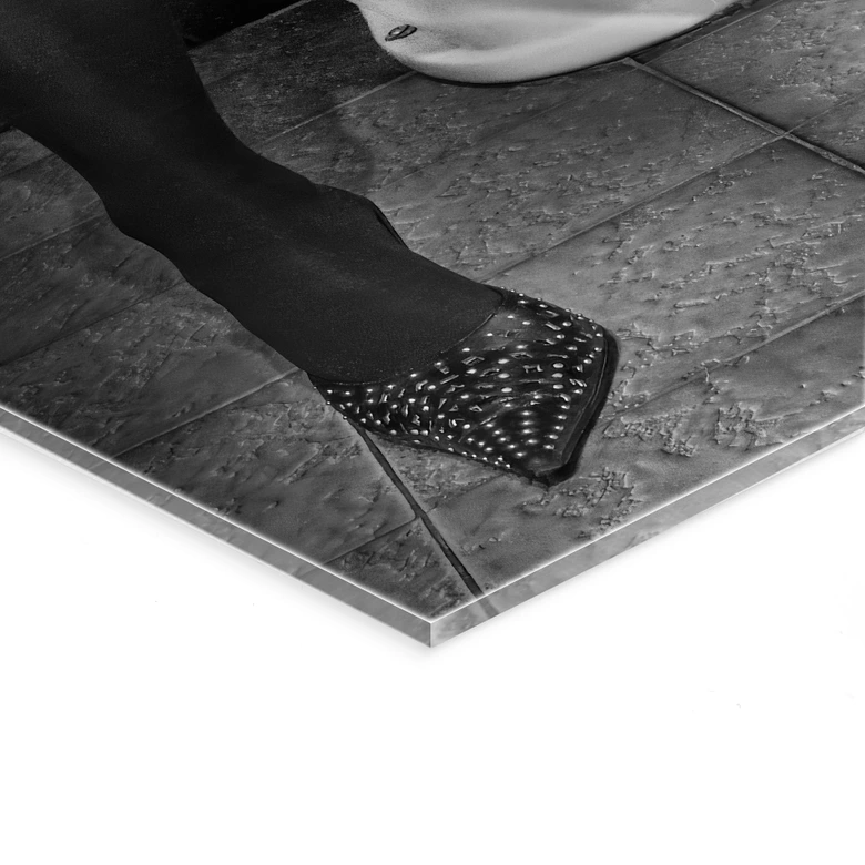 Acrylglasbild Erotische Frau im Badezimmer - Toniolo 