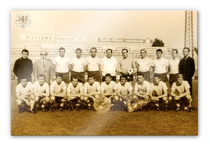 Akrylbillede Eintracht Braunschweig mesterskabshold 1967 
