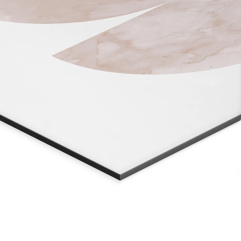 Wandbild Geometrisches Gleichgewicht - Abstrakte Komposition - Costa - Alu-Dibond 