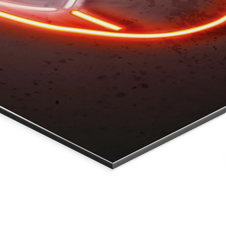 Wandbild Deadpool - Mielu - Alu-Dibond 