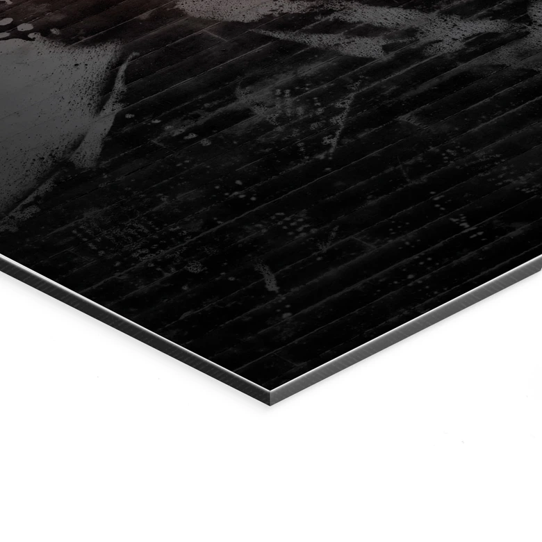 Wandbild Joker - Mielu - Alu-Dibond 