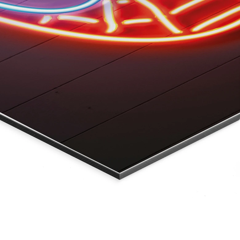 Wandbild Spiderman - Mielu - Alu-Dibond 