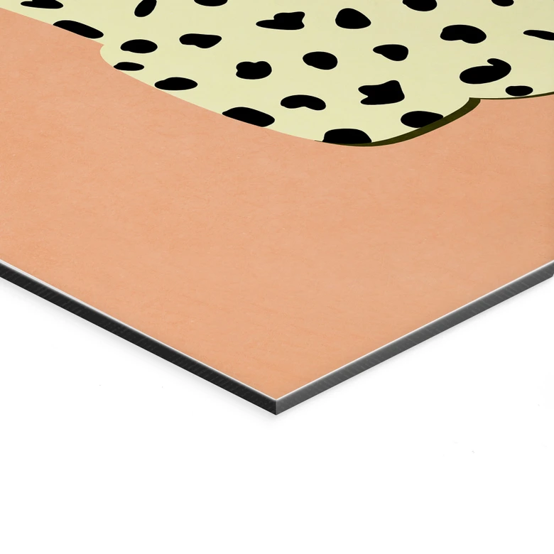 Wandbild Eleganter Gepard mit Sonnenbrille - Oltmanns - Alu-Dibond 