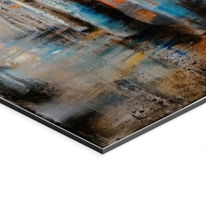 Wandbild Flug durch die Arkaden - Schmucker - Alu-Dibond 