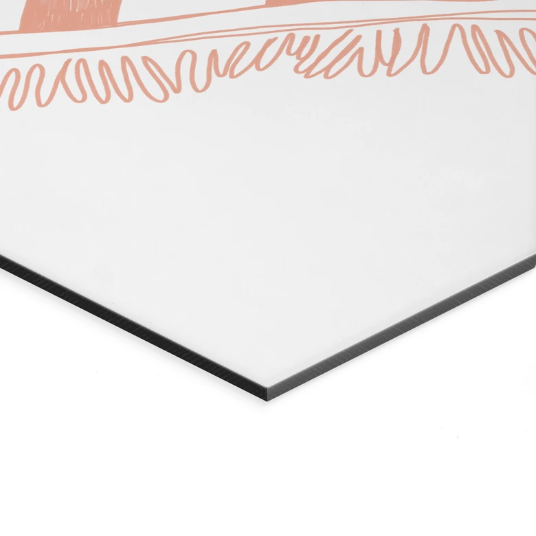 Wandbild Sehnsucht nach Strand und Meer - Soley - Alu-Dibond 