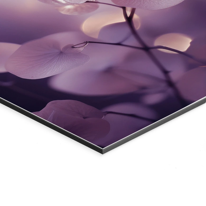 Wall Art Delicate Orchid in Purple - Treechild - Alu-Dibond 