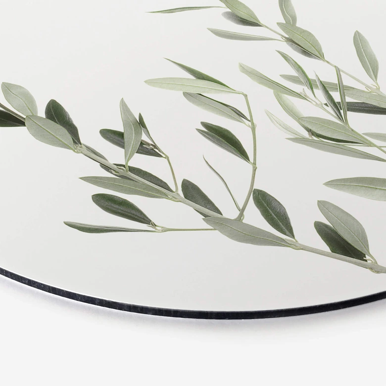 Alu-Dibond Wall Circle Sisi & Seb - Olive Branch 