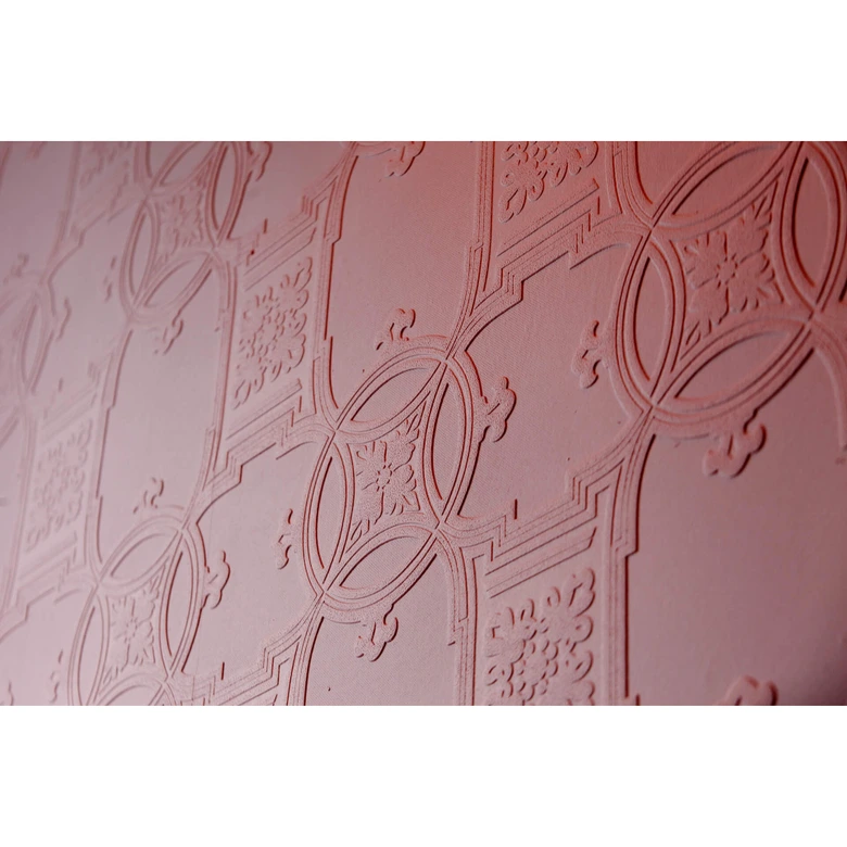 Anaglypta® Early Victorian Papel pintado vinílico texturado de lujo, pintable, blanco 