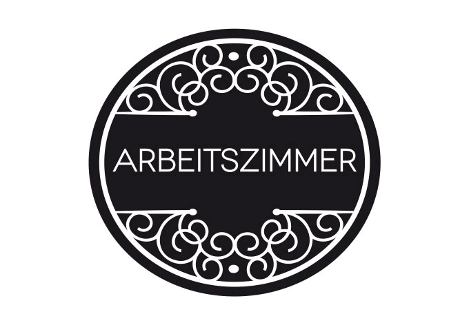 Wandtattoo Arbeitszimmer 